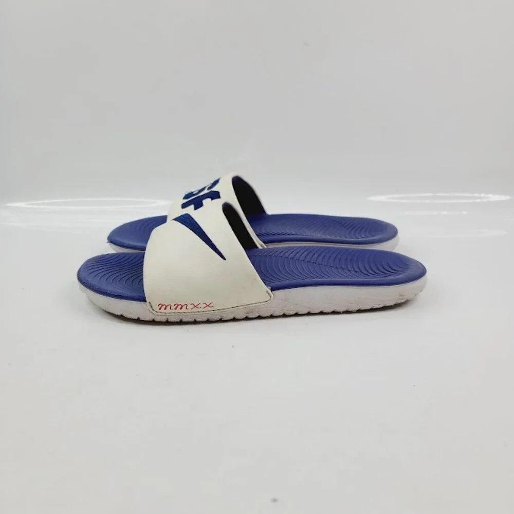 Nike Boy's Blue White Kawa MMXX DB3787-100 Casual Slide Sandal Size US 5‎